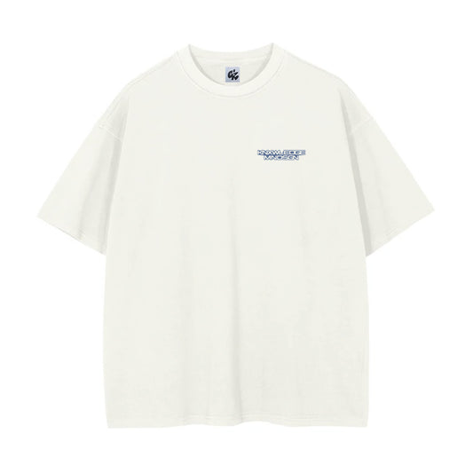 KNXWLEDGE x MNDSGN AUS TOUR TEE - WHITE