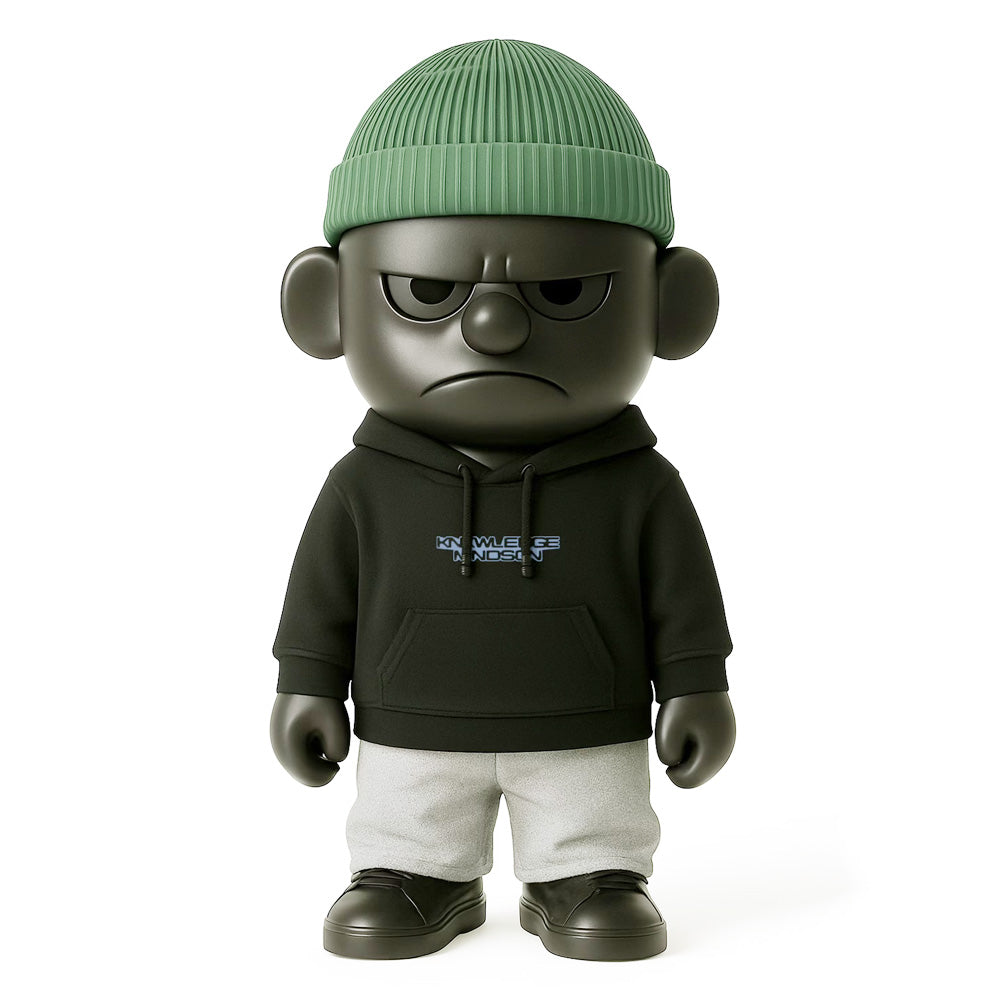KNXWLEDGE x MNDSGN AUS TOUR HOODIE - BLACK